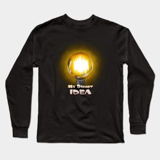 My bright idea transparent Long Sleeve T-Shirt